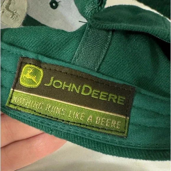 Vintage John Deere Baseball Dad Hat SnapBack Adjustable Velcro Closure - Picture 6 of 10